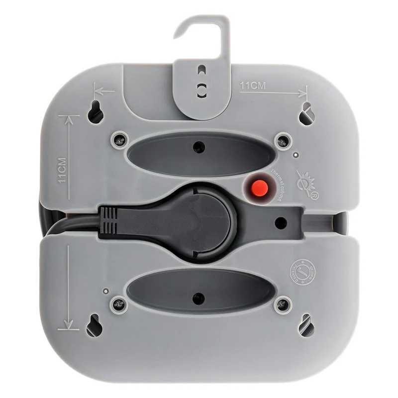 Enrouleur domestique 3 x 2P+T 16A + 2x USB - Zenitech