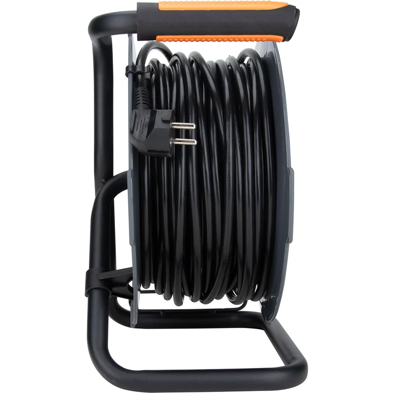 Enrouleur 4 prises déportées 2P+T 16A 40m - Zenitech