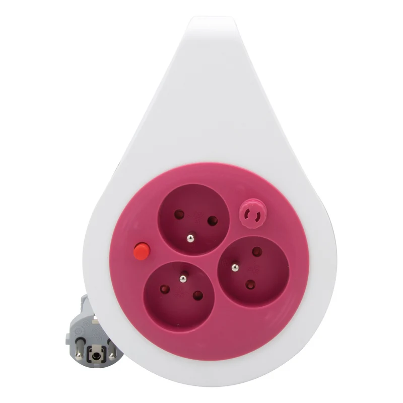 Mini enrouleur design 3 prises 2P+T - 7m - Zenitech