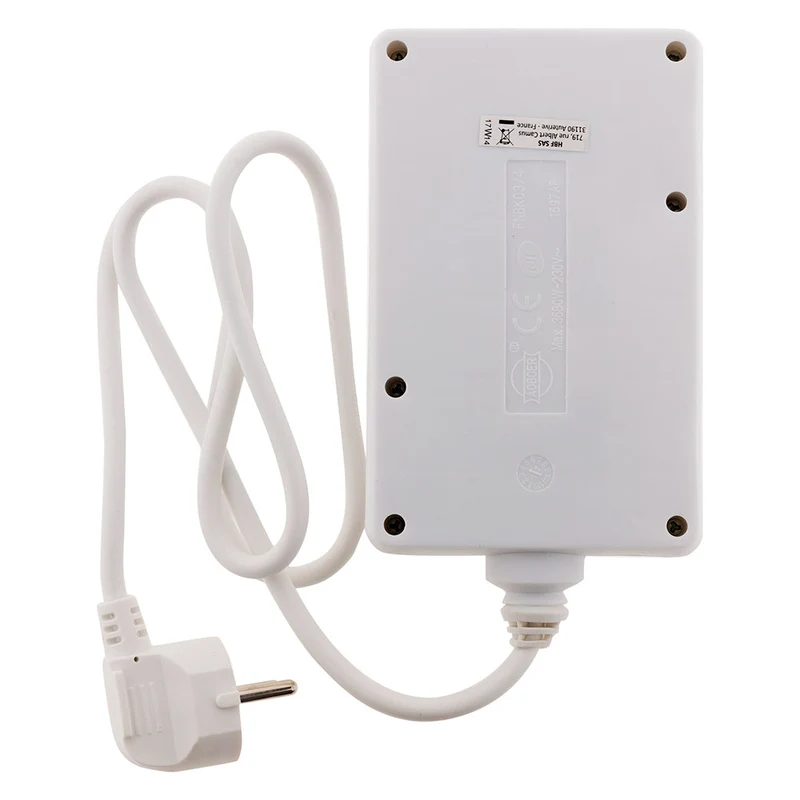 Bloc multiprise 4x6A + 3x16A - Blanc - Zenitech