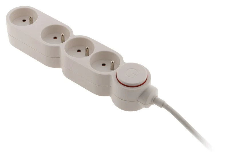 Bloc Home 4 prises 16A 2P+T + parafoudre - Zenitech