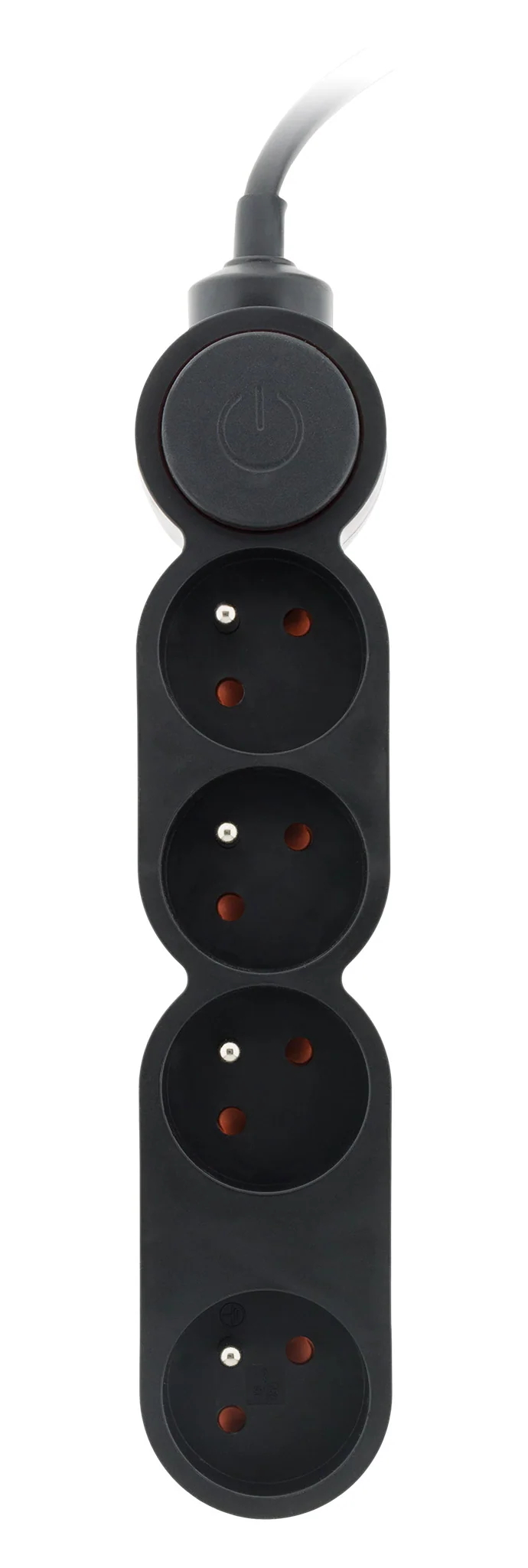 Bloc Home 4 prises 16A 2P+T + interrupteur - Zenitech