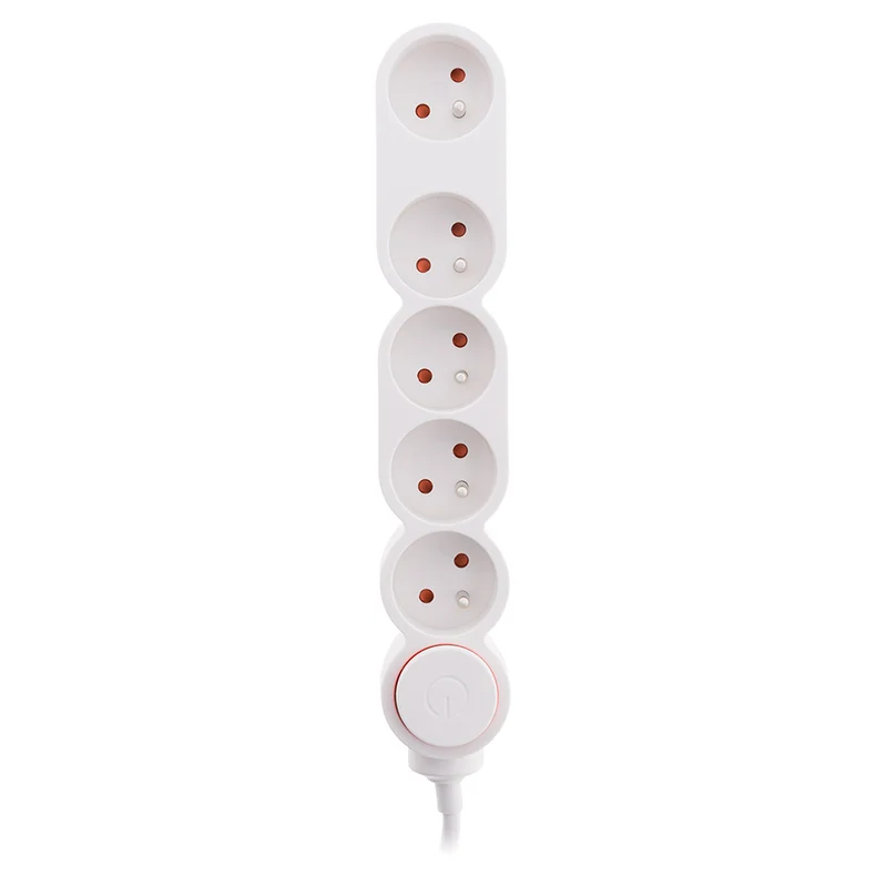 Bloc Home 4 prises 16A 2P+T + interrupteur - Zenitech