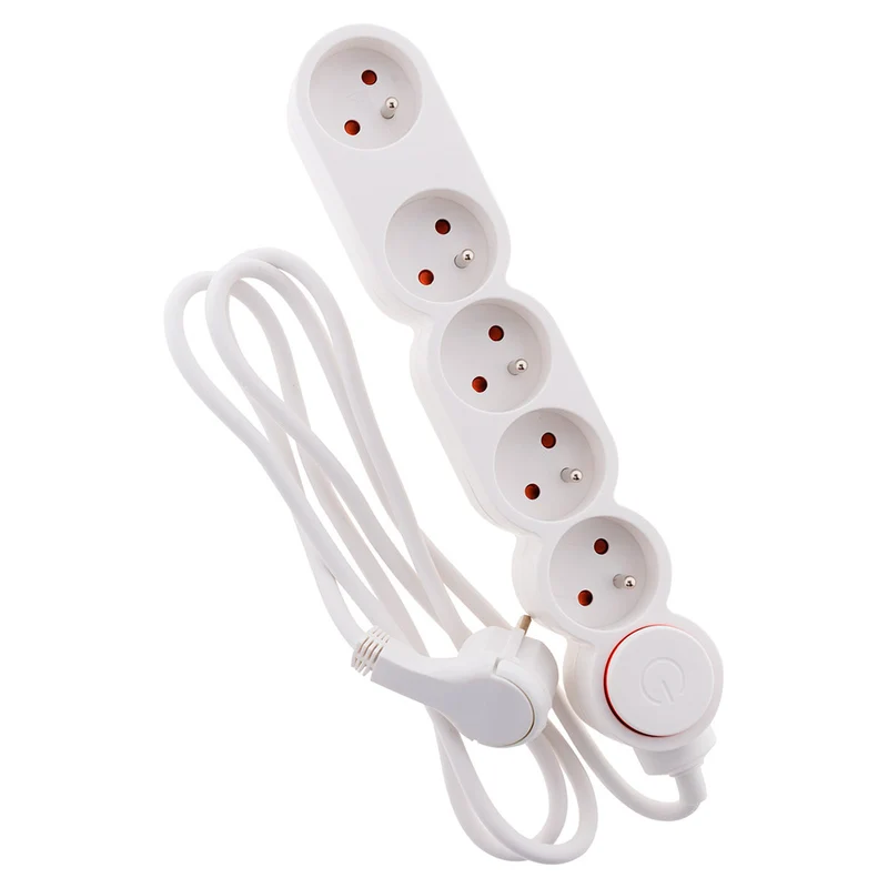 Bloc Home 4 prises 16A 2P+T + interrupteur - Zenitech
