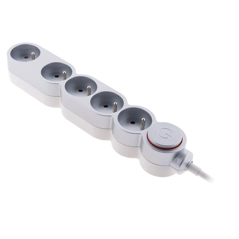 Bloc Home 4 prises 16A 2P+T + interrupteur - Zenitech