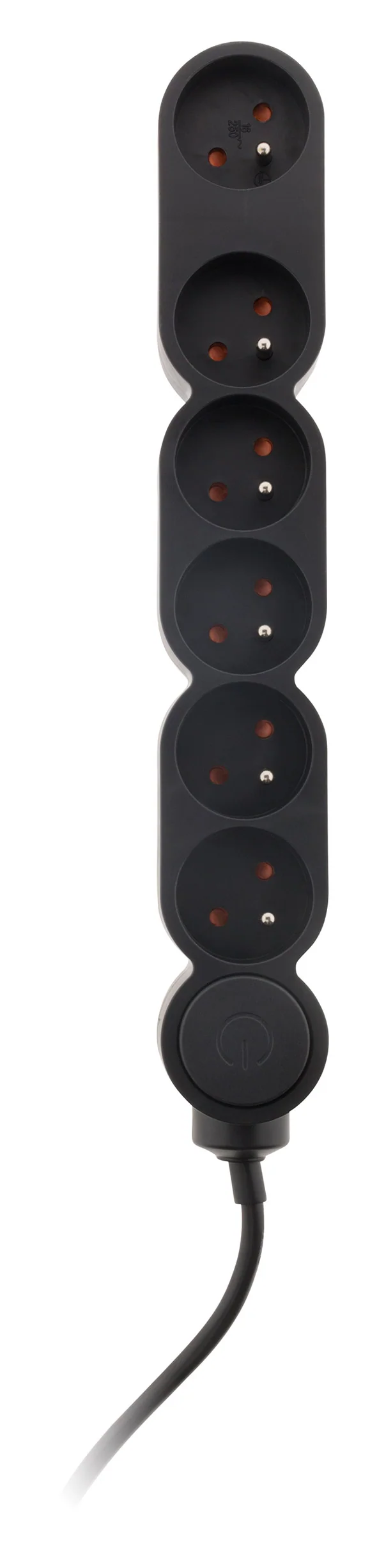 Bloc Home 4 prises 16A 2P+T + interrupteur - Zenitech