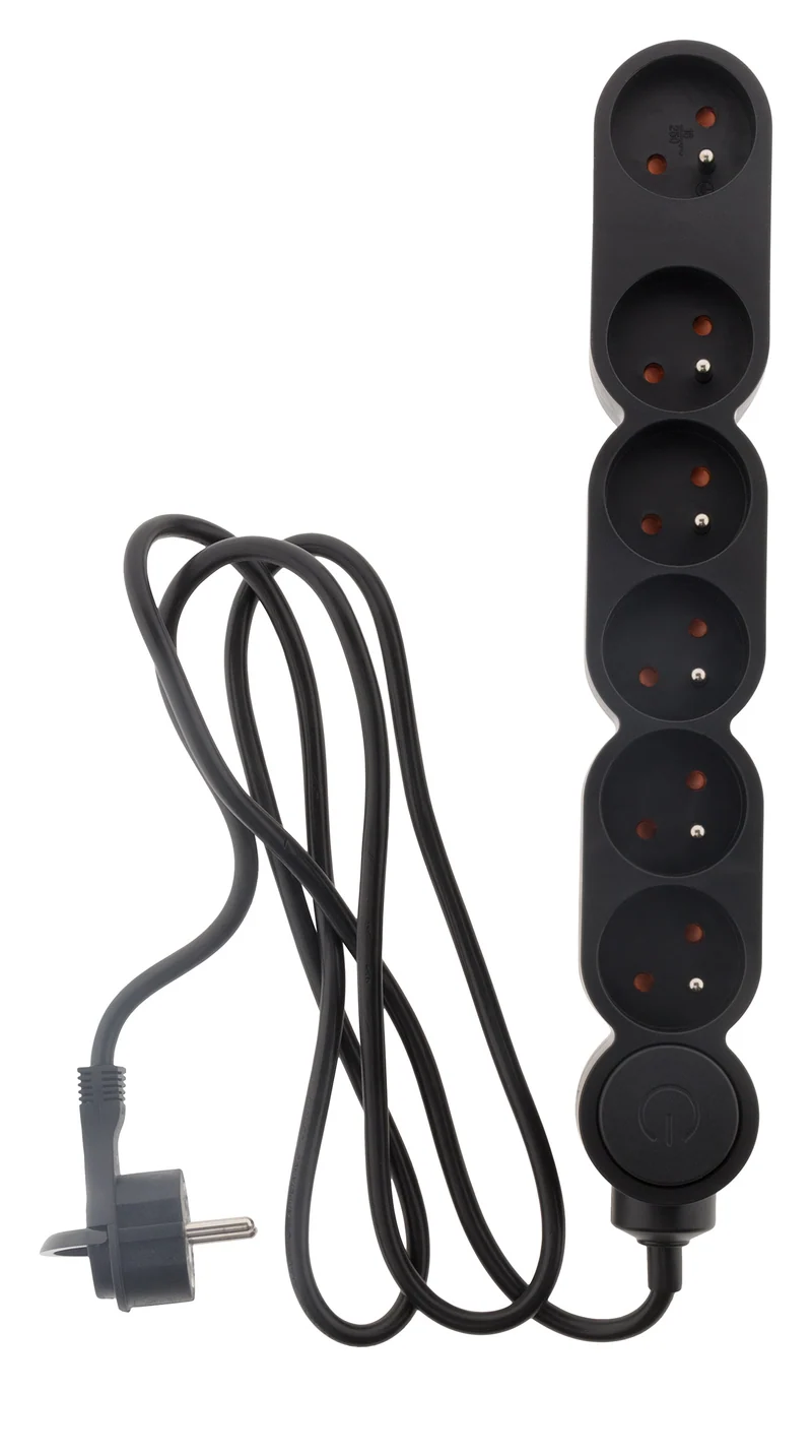 Bloc Home 4 prises 16A 2P+T + interrupteur - Zenitech