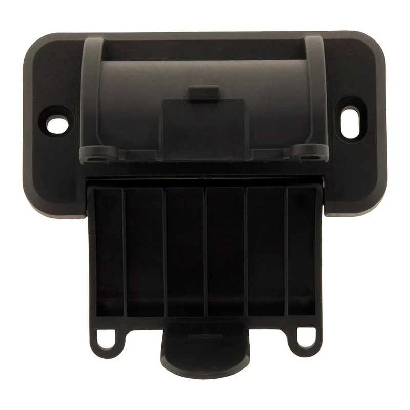 Support mural pour enrouleur de jardin entraxe 80mm - Noir - Zenitech
