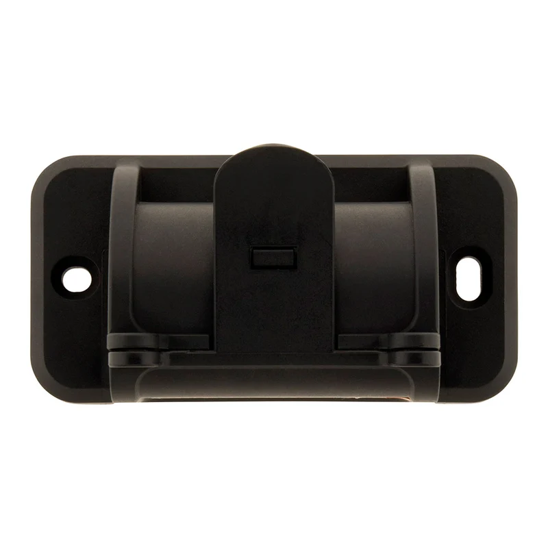 Support mural pour enrouleur de jardin entraxe 80mm - Noir - Zenitech