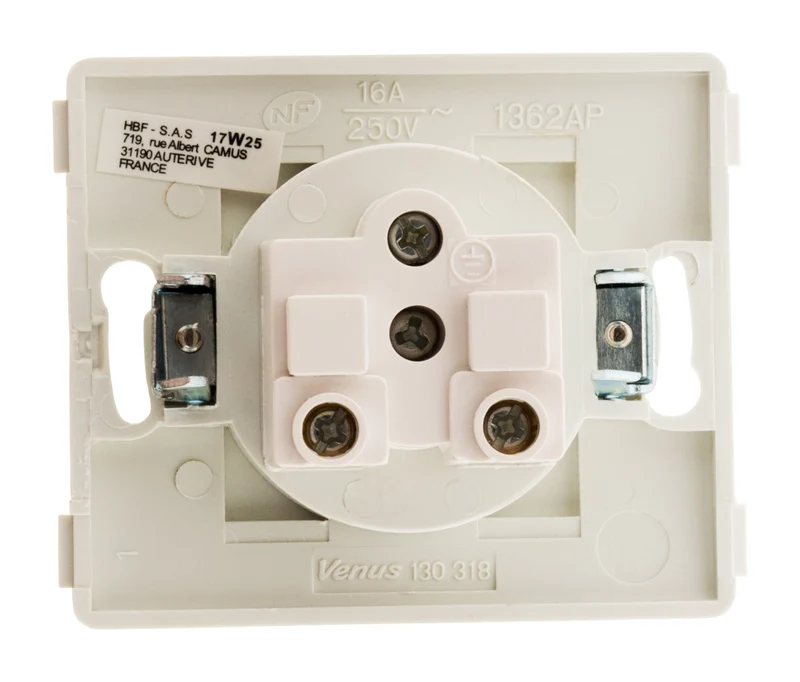Prise 2P+T 16A Venus composable - Zenitech