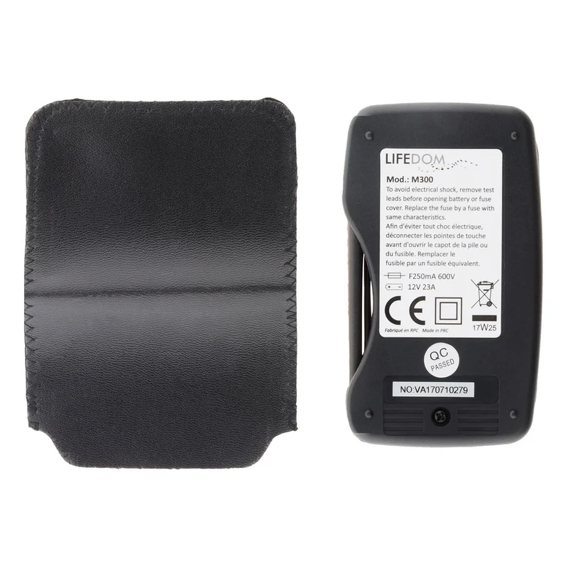 Multimètre de poche 13 calibres + housse - Zenitech