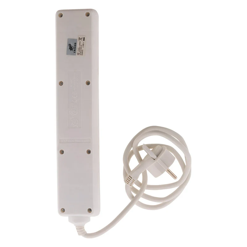 Bloc prises + interrupteur + fiche extraplate 1m - Zenitech