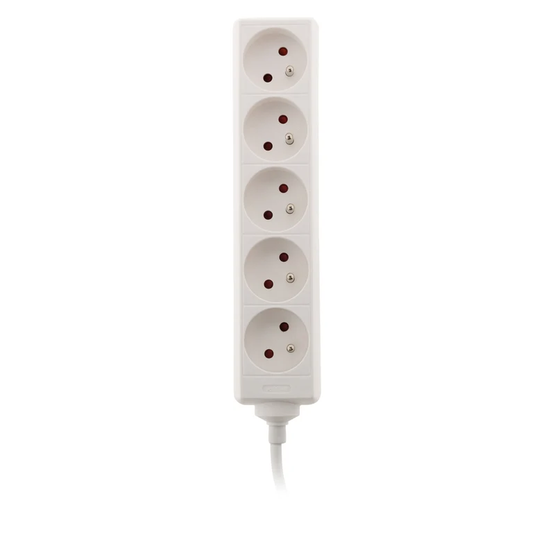 Bloc multiprise 16A 2P+T blanc - Zenitech