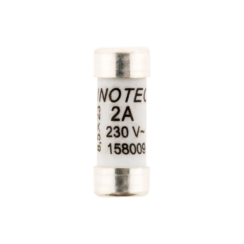 Lot de 3 fusibles céramique 8,5x 23 - 2A - Zenitech