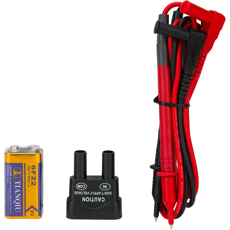 Multimètre digital antichoc 8 fonctions CAT III 600V - Protec