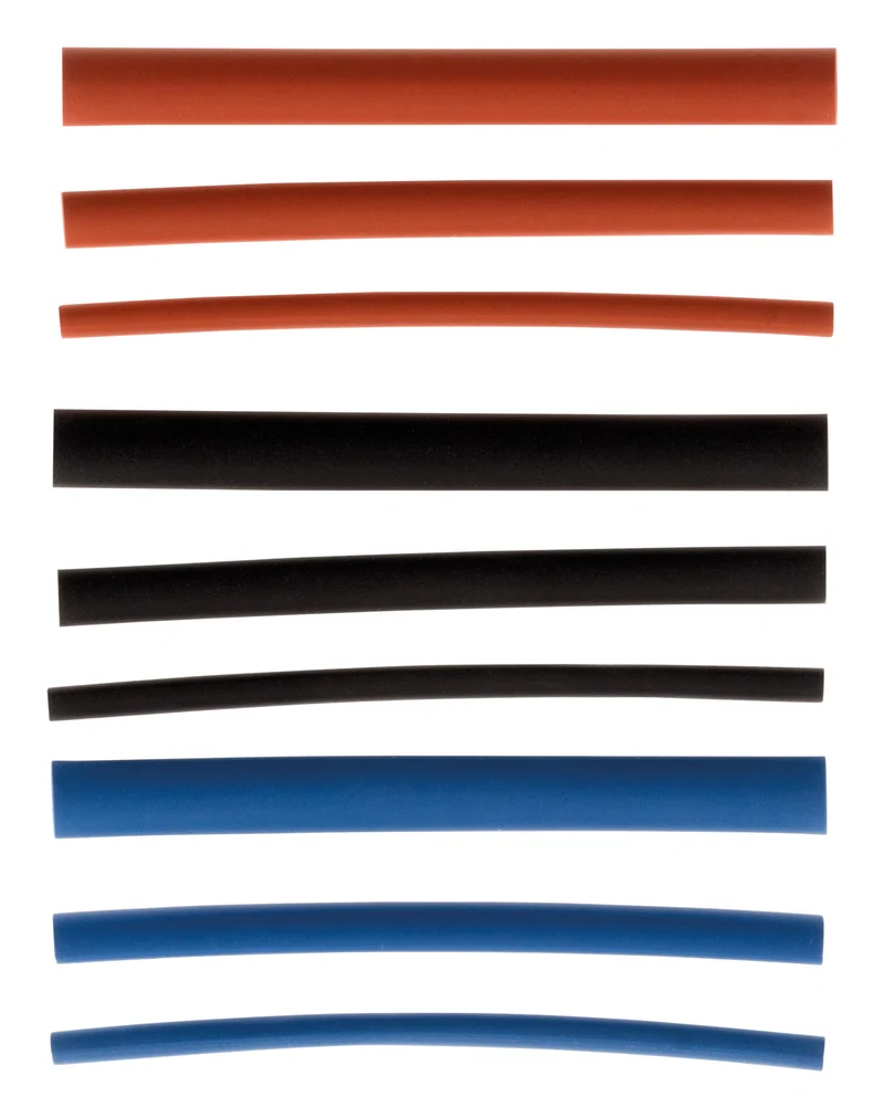 Lot de 30 gaines thermorétractables pour fils et cosses - Ø1,6/5mm - Zenitech