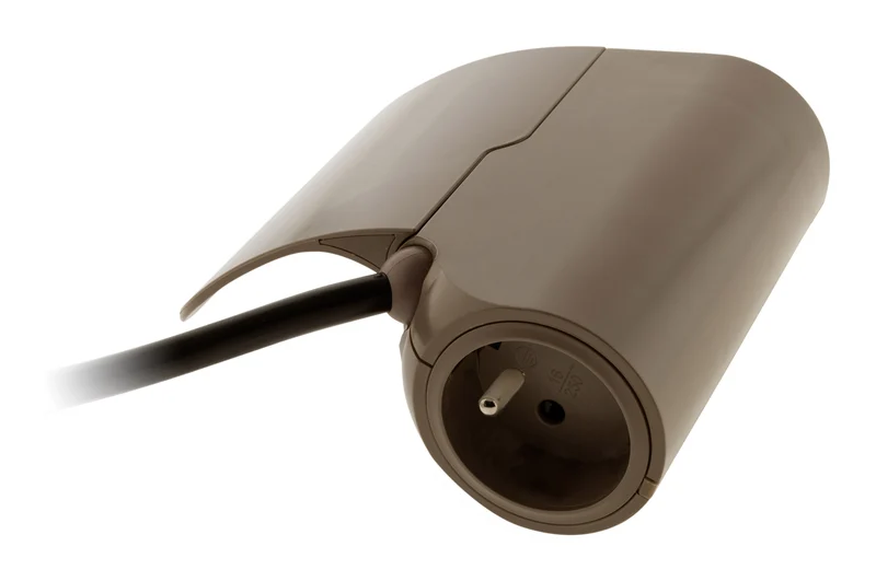 Multiprise canapé 1 prise 2P+T 16A + 2 USB - Thomson