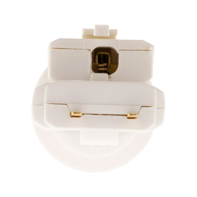 Douille avec Fiche DCL 6A 250V E27 - Blanc - Zenitech