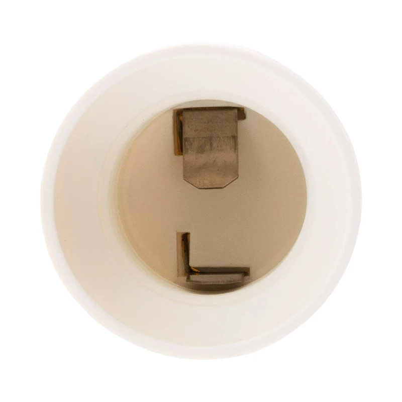 Douille avec Fiche DCL 6A 250V E27 - Blanc - Zenitech